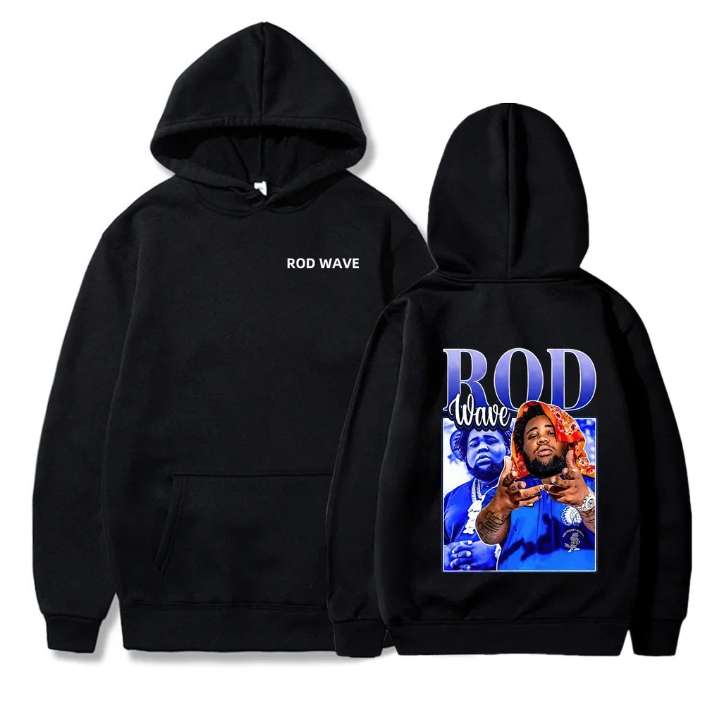 Rod Wave – Classic Double Sided Graphic Print Hoodie rod wave merch