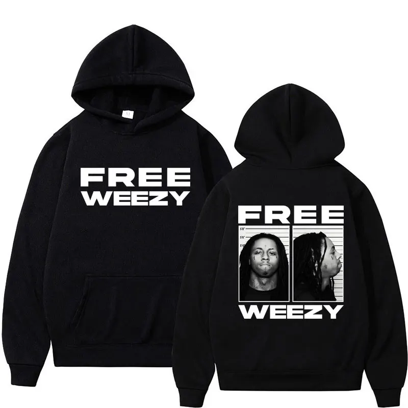 Lil Wayne – Free Weezy Double Sided hoodie lil wayne merch
