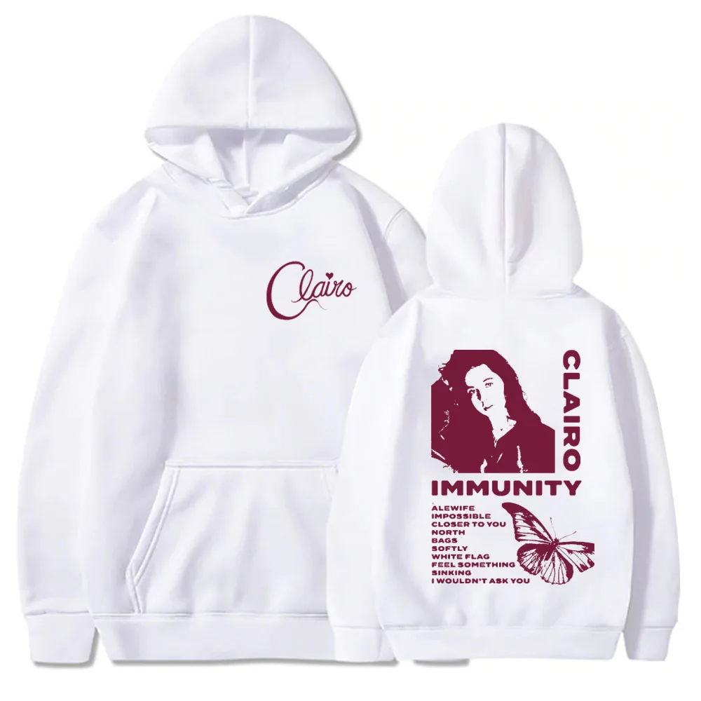 Clairo – Immunity Butterfly Design Hoodie Clairo Merch