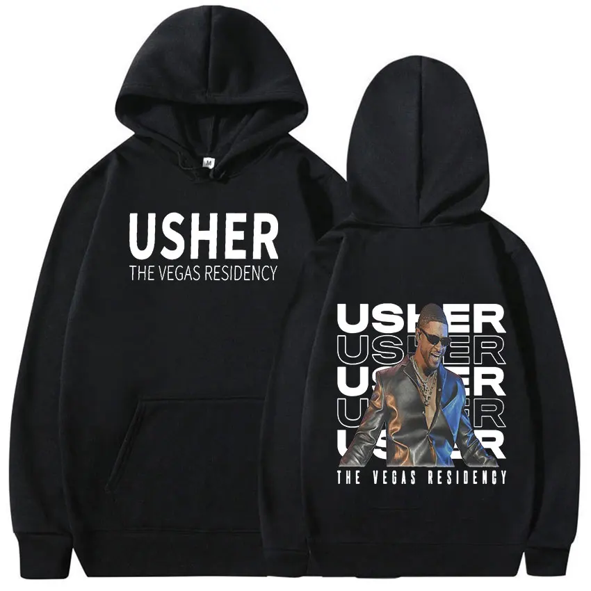 Usher - The Vegas Residency Print Hoodie