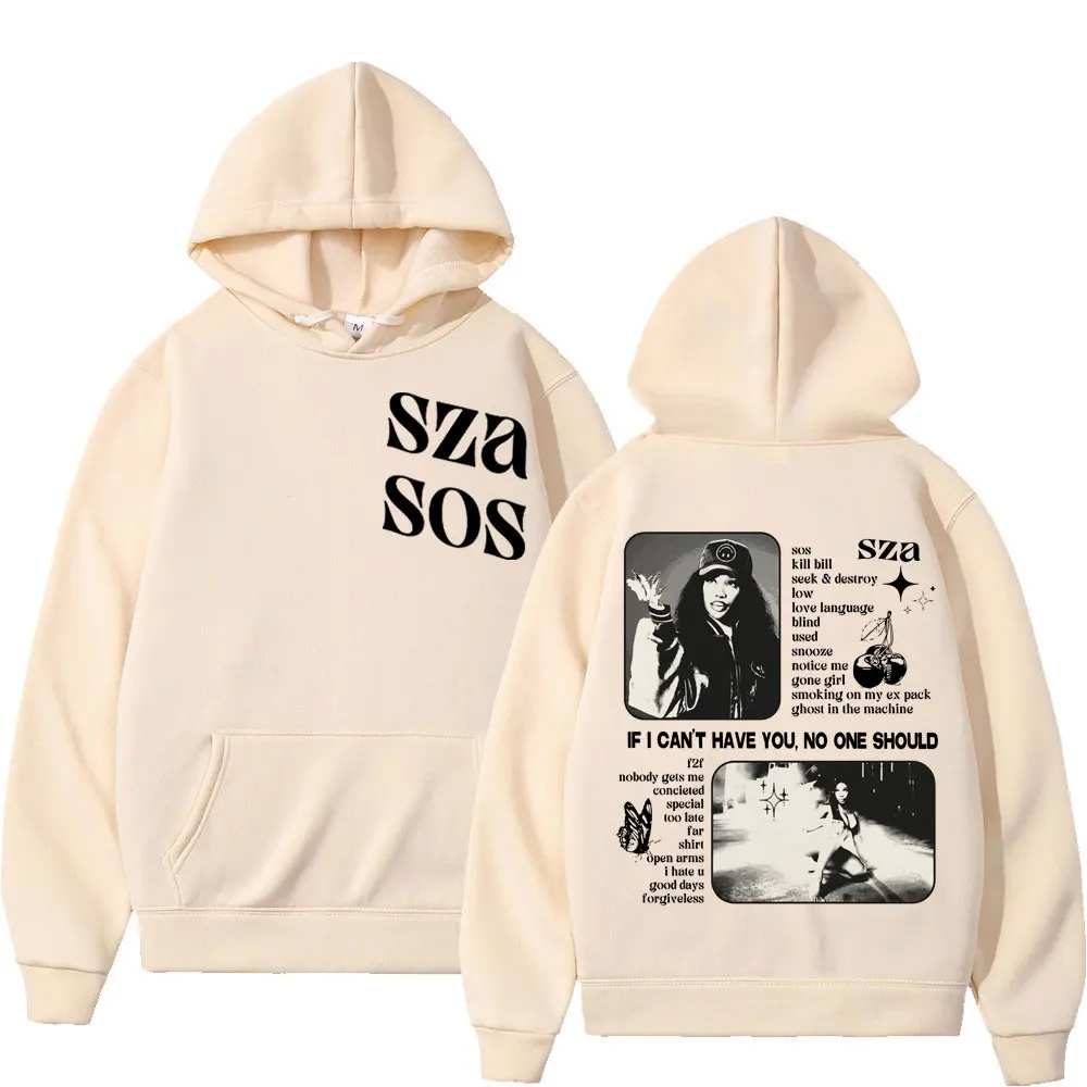 SZA – SOS Graphic Design Album Hoodie SZA Merch