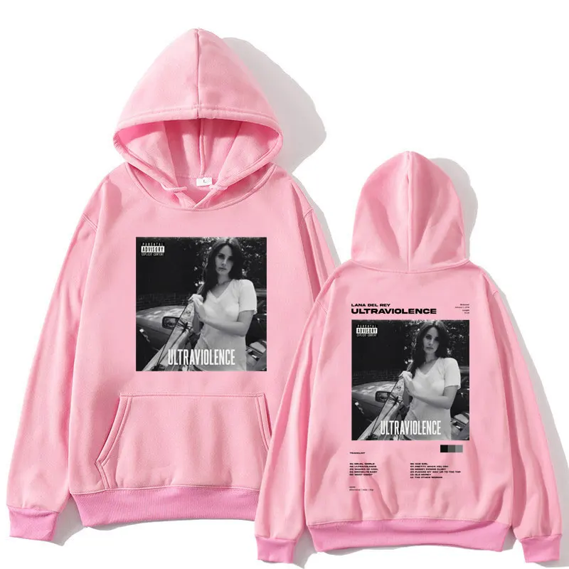 Lana Del Rey – Ultraviolence Printed Hoodie Lana Del Rey Merch