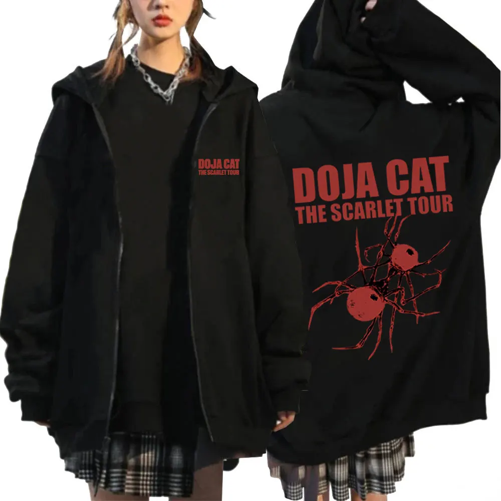 Doja Cat – The Scarlet Zip Up Hoodie Doja Cat Merch
