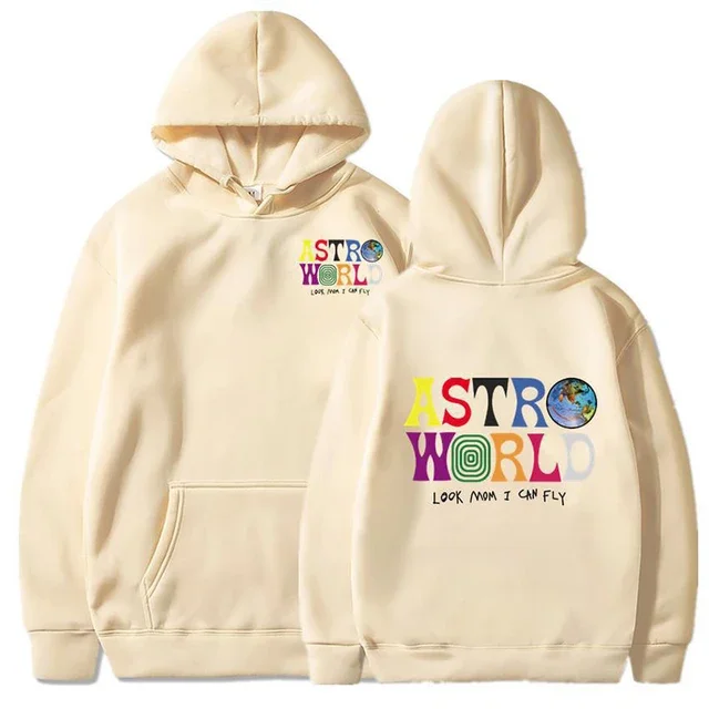 Travis Scott – ASTROWORLD Print Hoodie Travis Scott merch