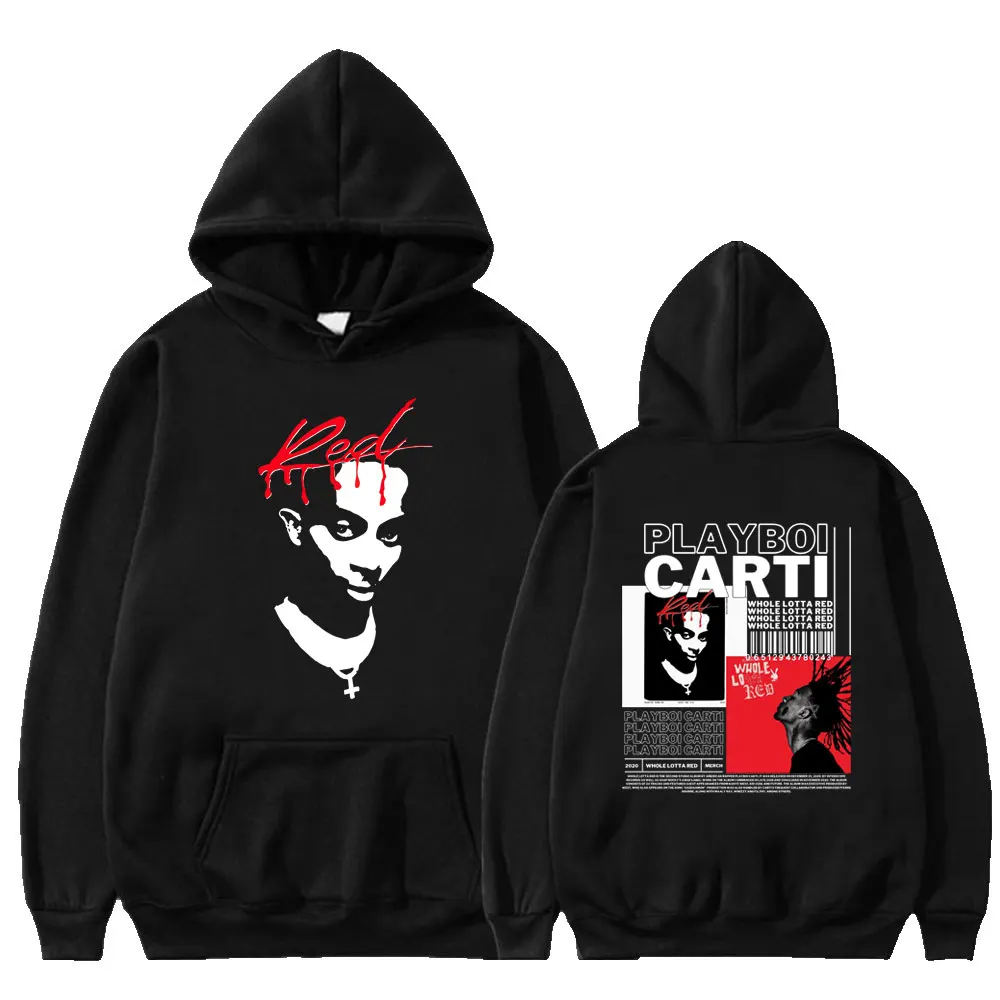 Playboi Carti – Whole Lotta Red Double Sided Hoodie Playboi Carti merch