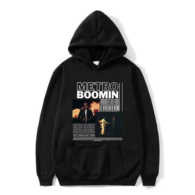 Metro Boomin – Graphic Print Design Hoodie metro boomin merch