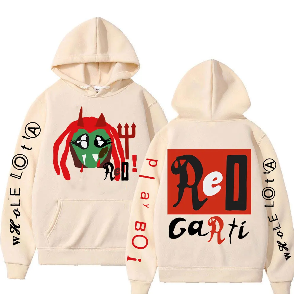 Playboi Carti – Whole Lotta Red Track Print Hoodie Playboi Carti merch