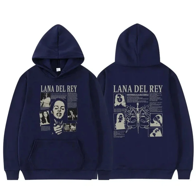 Lana Del Rey – Aesthetic Y2K Graphic Hoodie Lana Del Rey Merch