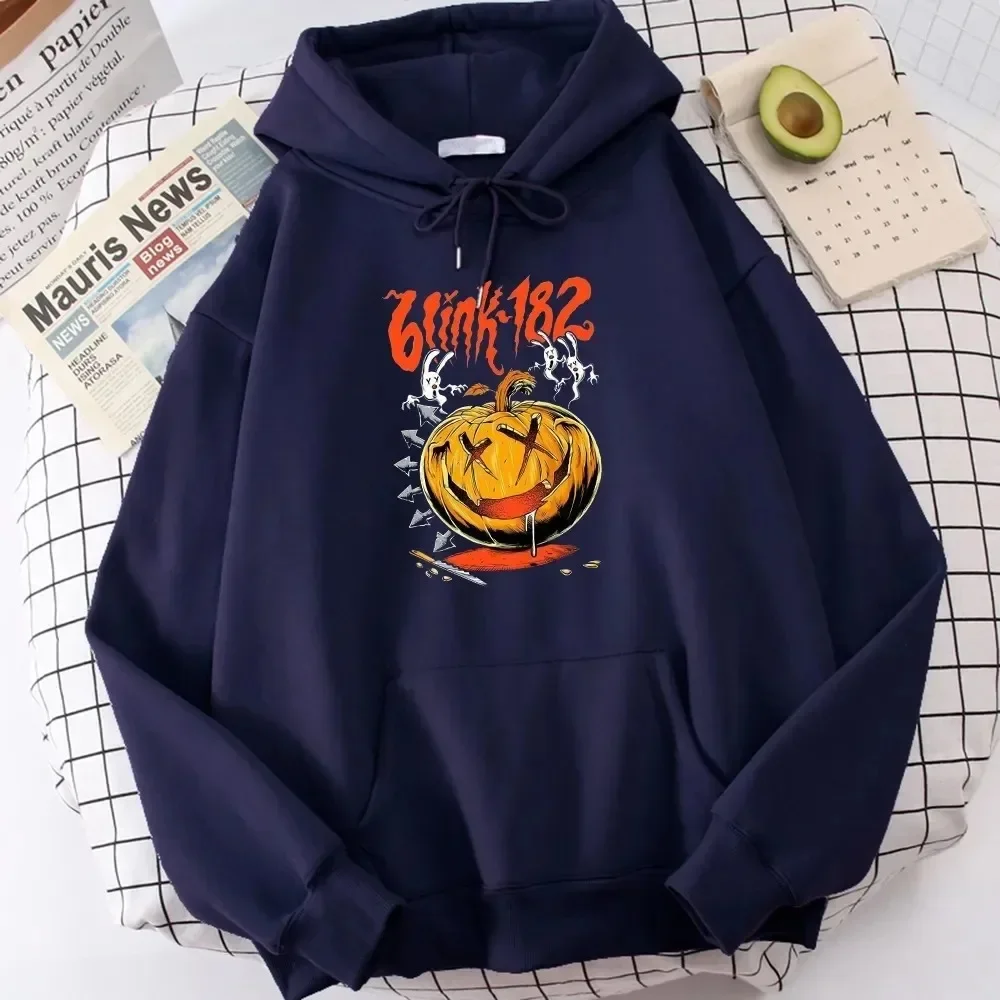 blink 182 – Pumpkin Graphic Hoodie Blink 182 merch