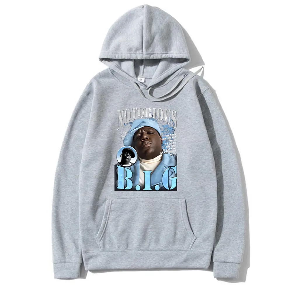 The Notorious B.I.G – Front Graphic Design Print Hoodie The Notorious B.I.G. Merch