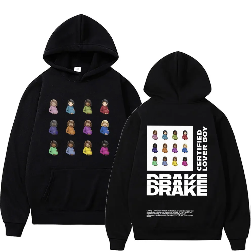 Drake - Certified Lover Boy Emoji Hoodie