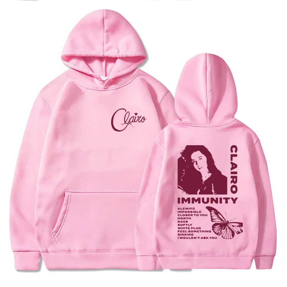 Clairo – Immunity Butterfly Design Hoodie Clairo Merch