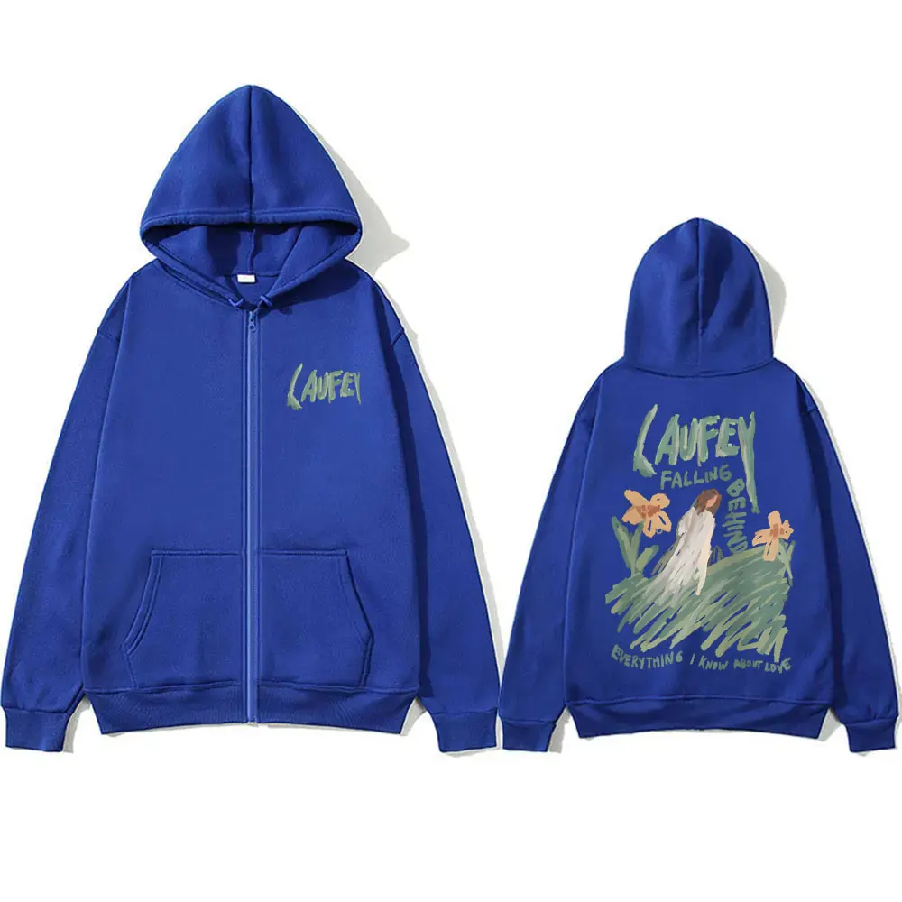 Laufey – Falling Behind Everything Zip Up Hoodie laufey merch