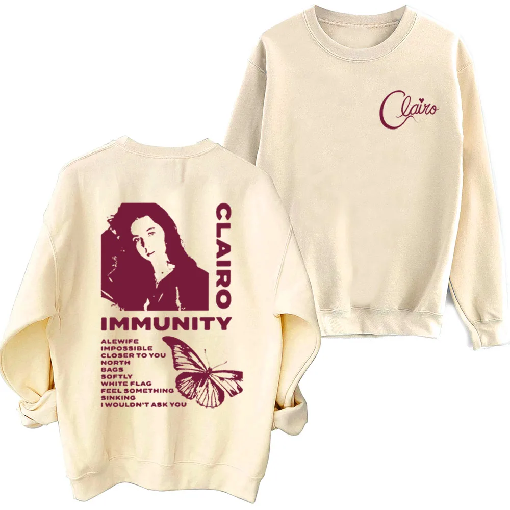Clairo – Immunity Butterfly Sweatshirt Clairo Merch
