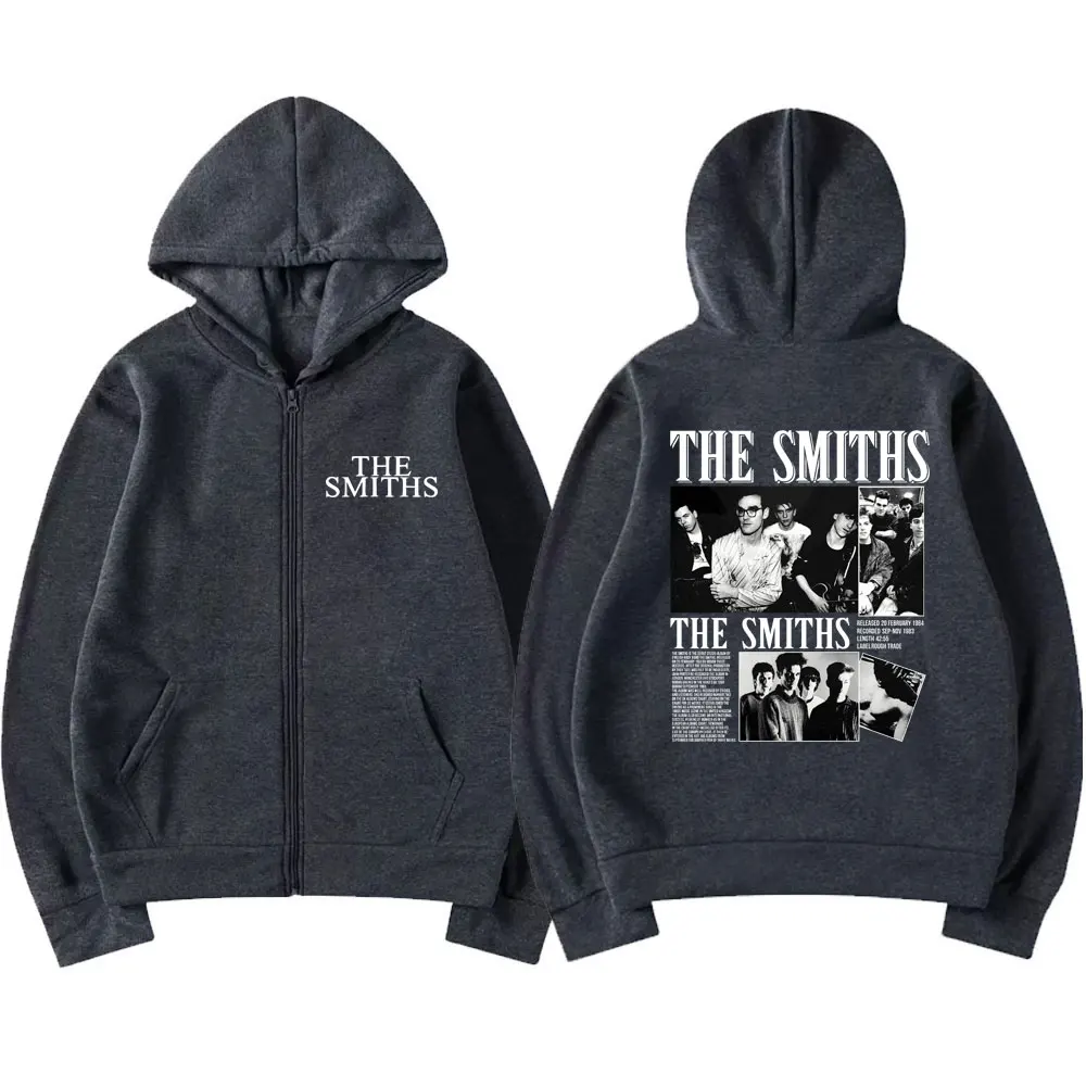 The smiths hoodie – zip up The Smiths merch
