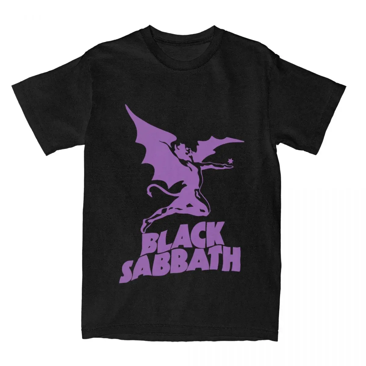 Black Sabbath - Purple Logo T shirt