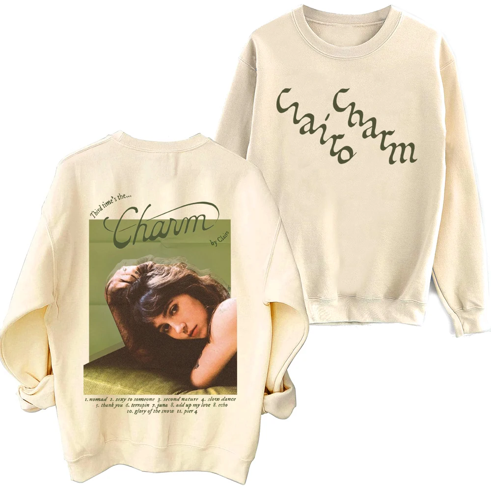 Clairo – Charm Album Graphic Sweatshirt Clairo Merch