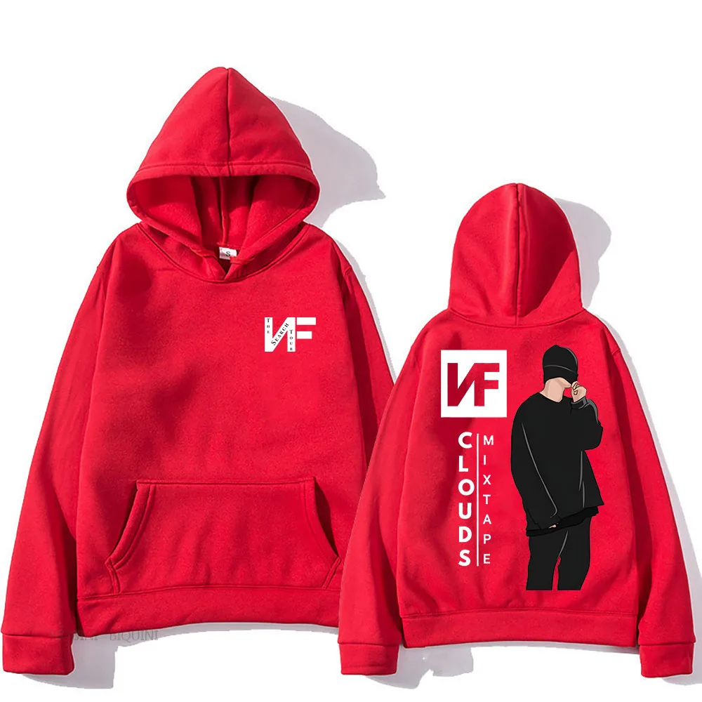 NF – Clouds Mixtape Graphic Print Hoodie hiphop merch