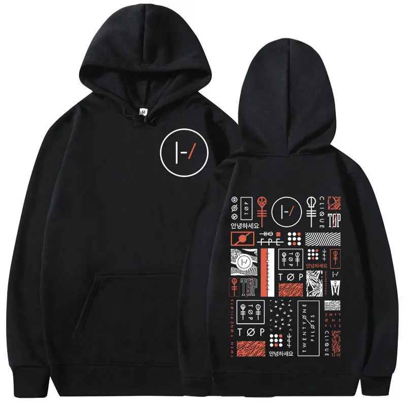 Rock Band Twenty One Pilots Hoodies Twenty One Pilots merch