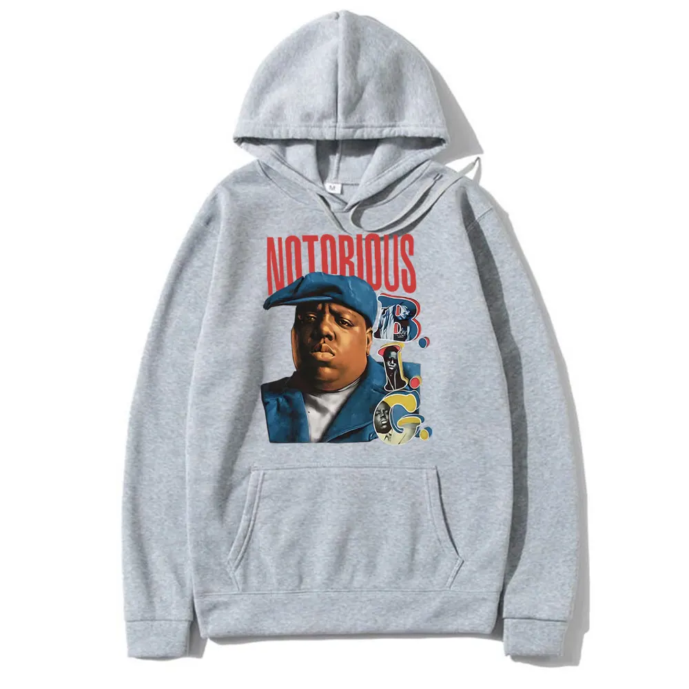 The Notorious B.I.G – Front Design Print Hoodie The Notorious B.I.G. Merch