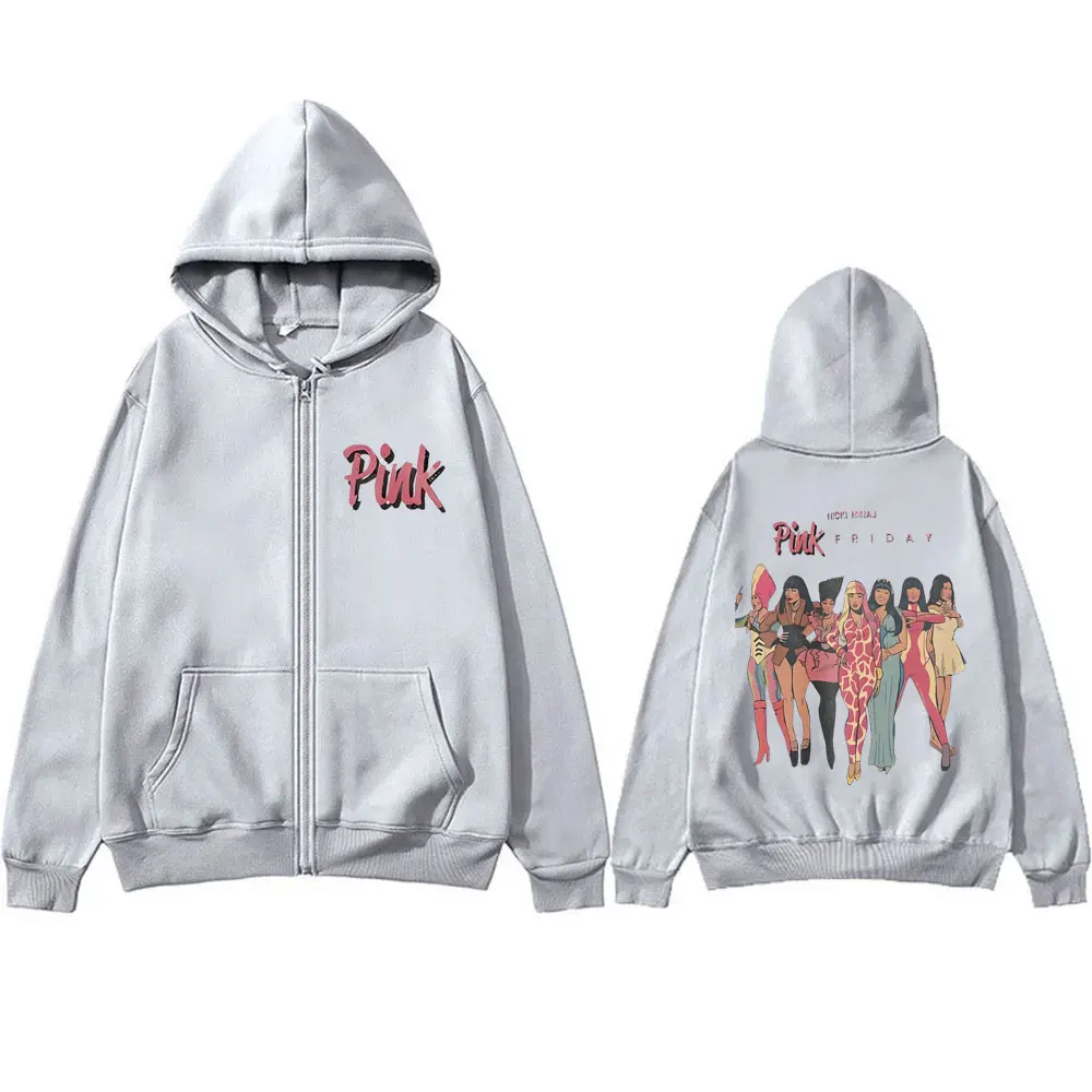 Nicki Minaj – Pink Special Friday Zip Up Hoodie Nicki minaj merch