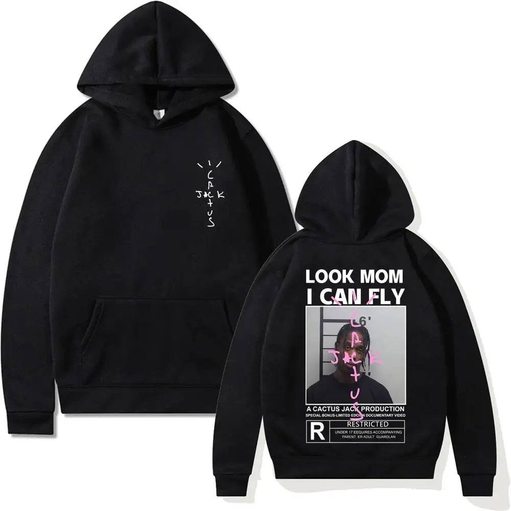 Travis Scott - Look Mom I Can Fly Print Hoodie