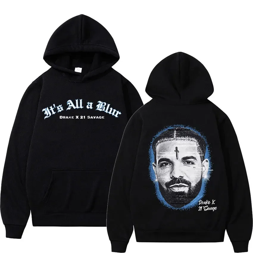 Drake - It's All A Blur Print Hoodie