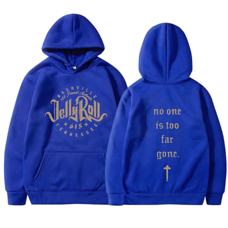 Jelly Roll – No One Is Too Far Print Hoodie Jelly roll merch