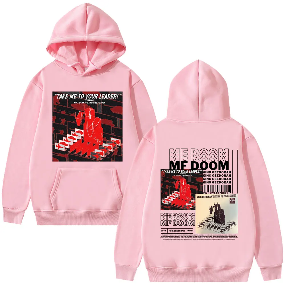 Mf Doom – Take Me To Your Leader Print Hoodie MF Doom merch