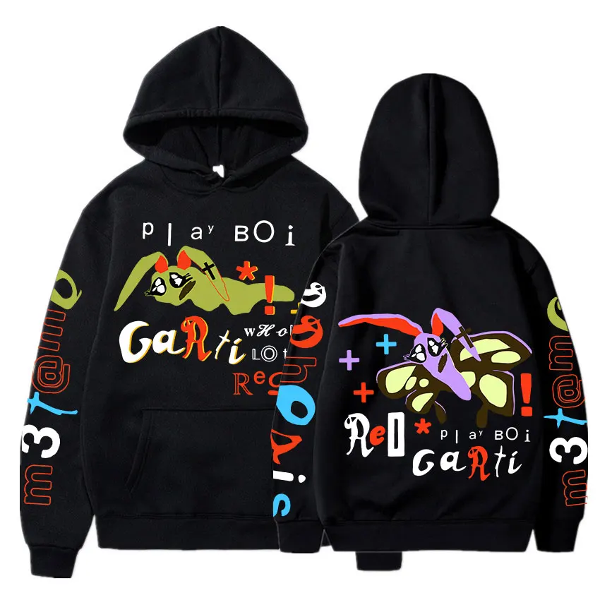 Playboi Carti – Y2K Graphic Design Print Hoodie Playboi Carti merch