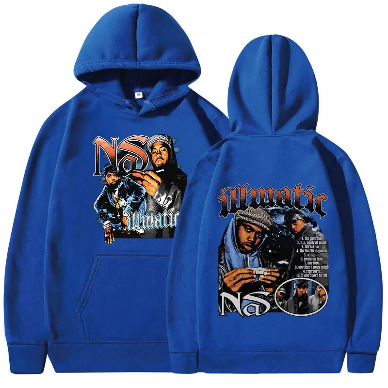 Nas – Illmatic Double Sided Graphic Print Tshirt NAS Merch