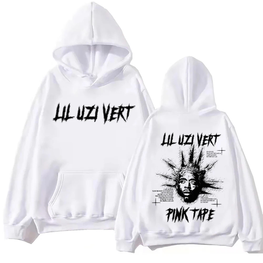 Lil Uzi Vert – Pink Tape Double Sided Hoodie lil uzi vert merch
