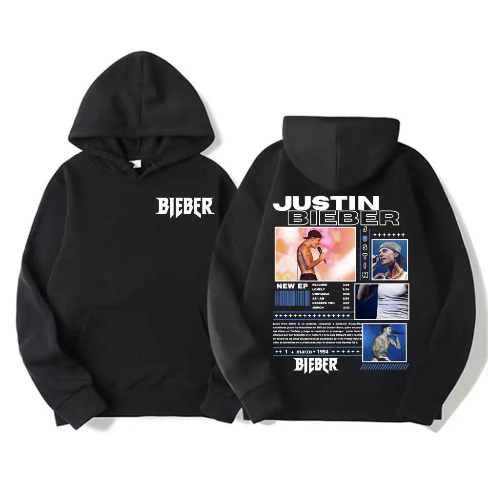 Justin Bieber - Iconic Design Hoodie