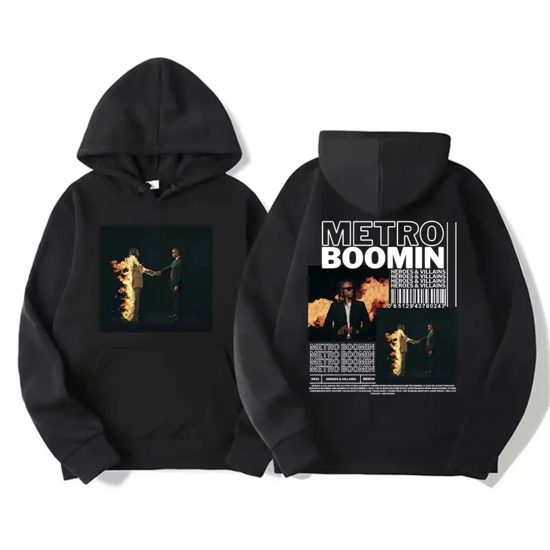 Metro Boomin – Iconic Graphic Print Hoodie metro boomin merch