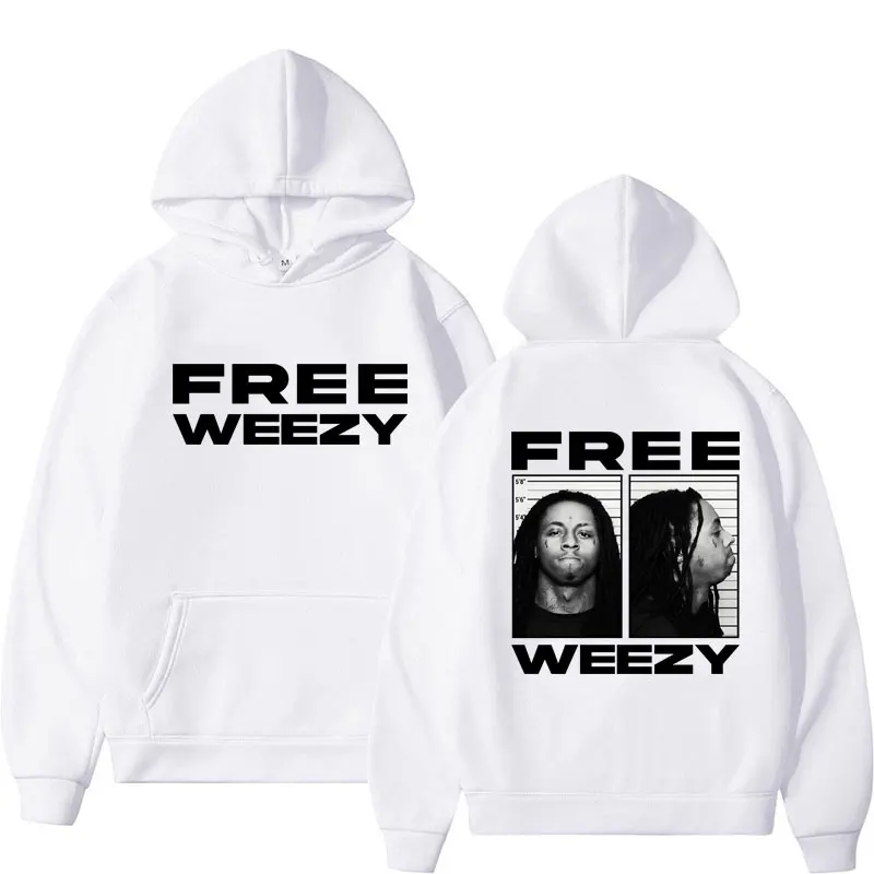 Lil Wayne – Free Weezy Double Sided hoodie lil wayne merch