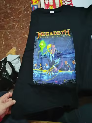 Megadeth t-shirt photo review