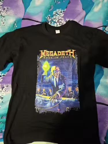 Megadeth t-shirt photo review