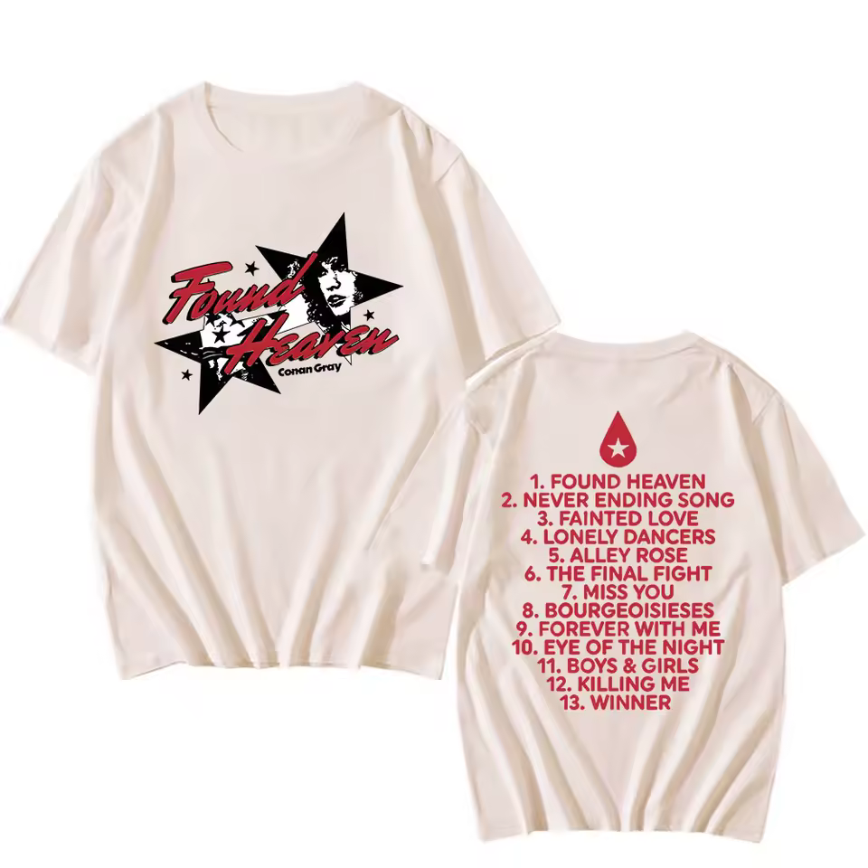 Conan Gray - Found Heaven Album shirt — Conan Gray Merch