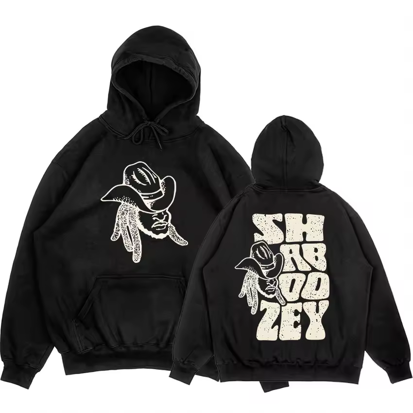 Shaboozey – Double Sided Graphic Print Hoodie Shaboozey merch