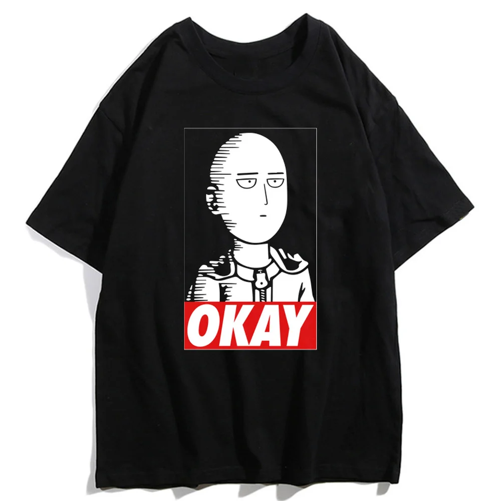 One Punch Man – Saitama Anime Graphic Print Tshirt anime tshirts merch