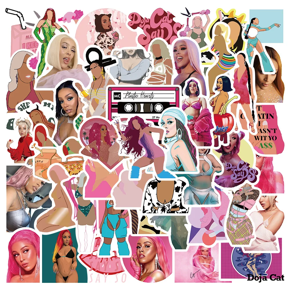 Doja Cat - 50PCS Collage Special Stickers