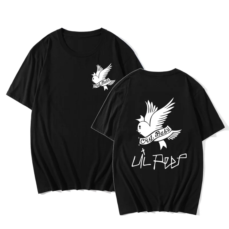 Lil Peep - Cry Baby Song Print T-shirt