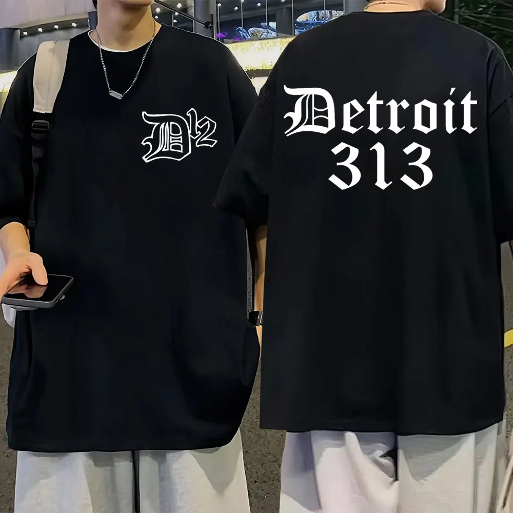 Eminem - Detroit 313 Print Tshirt