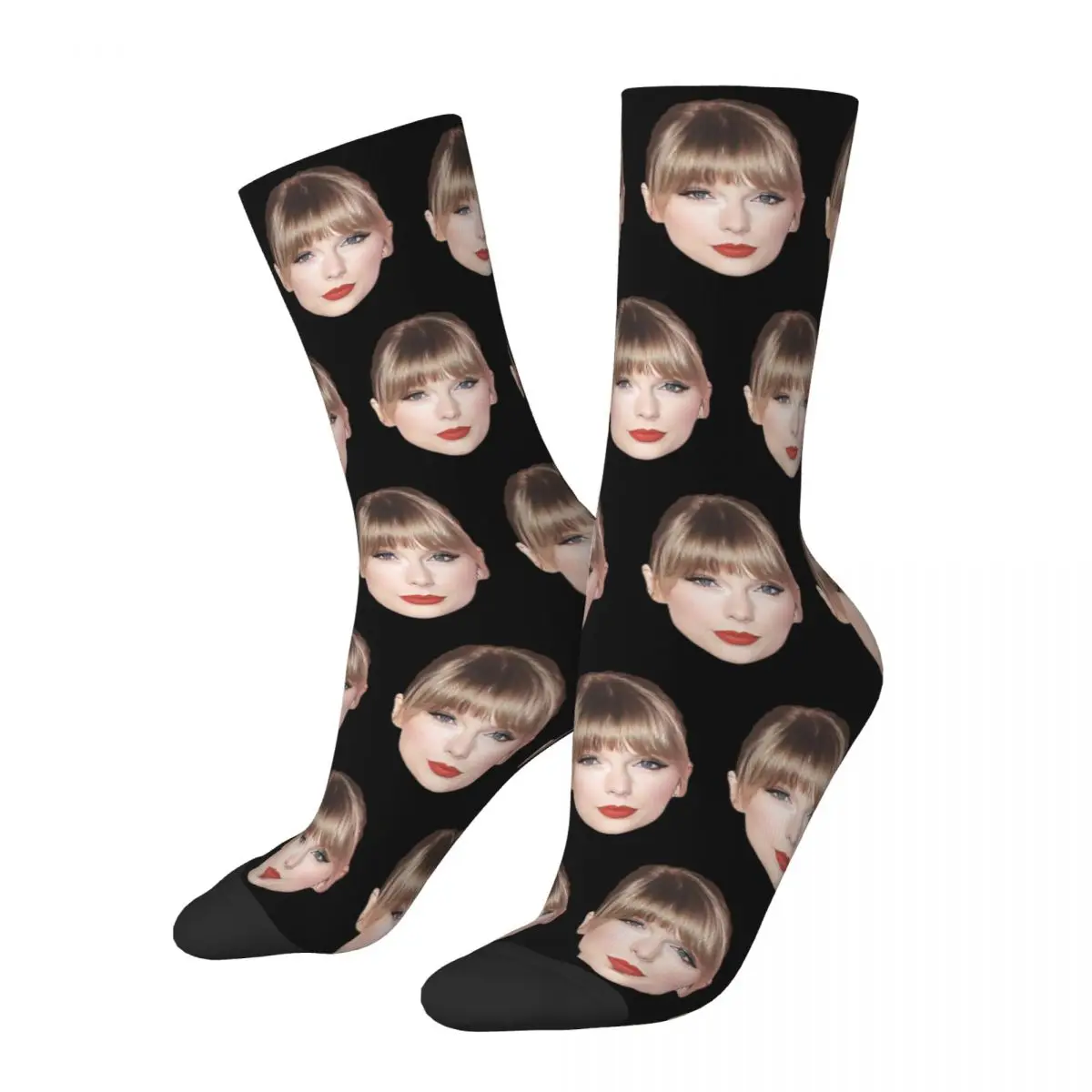 Taylor Swift - Face Artist Doodle Socks