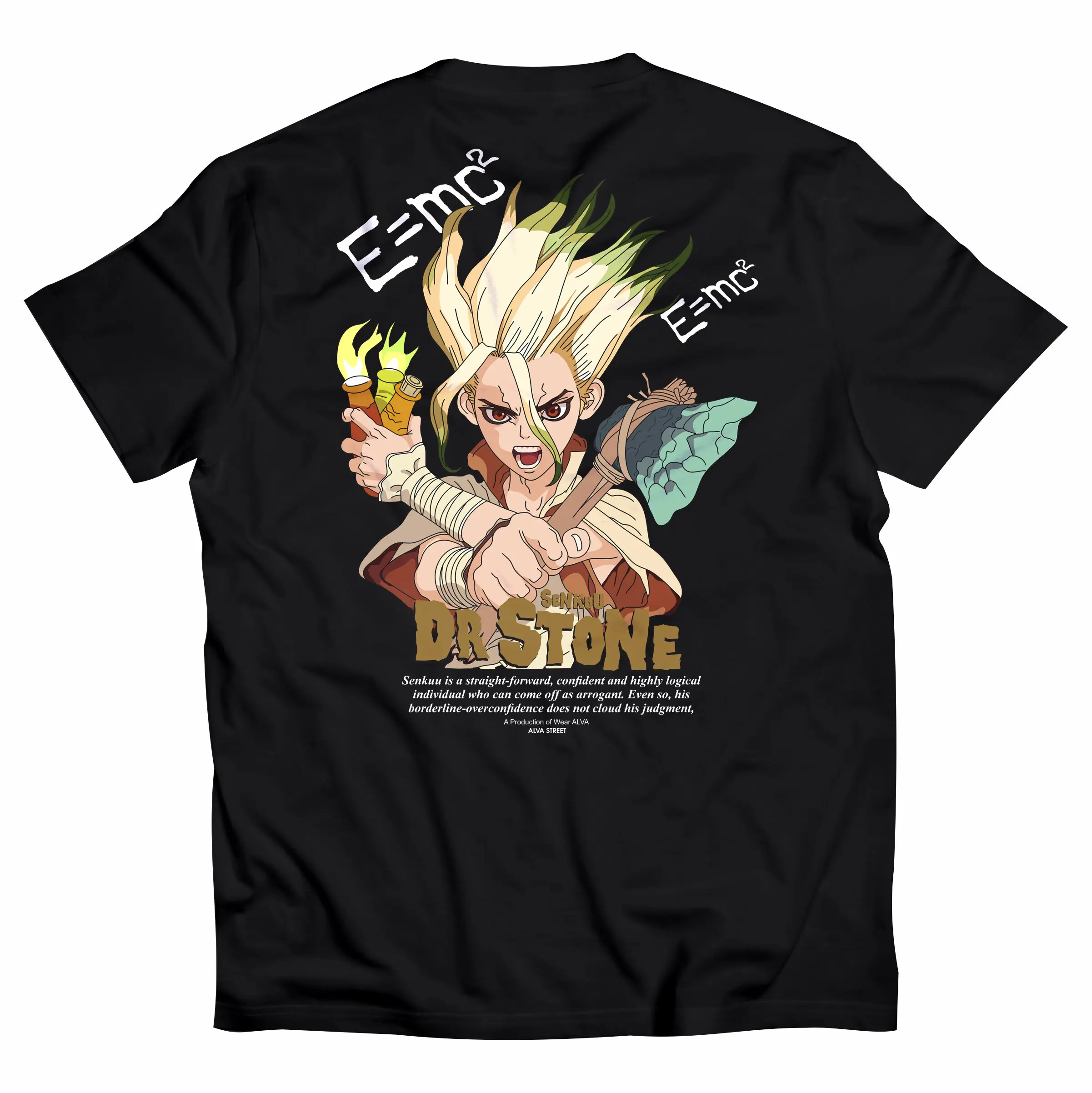 Dr Stone – Anime Graphic Print T-shirt anime tshirts merch