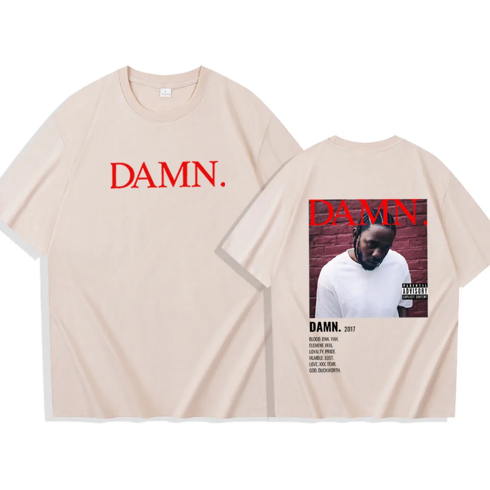 Kendrick Lamar – Damn Album Print T-shirt kendrick lamar merch