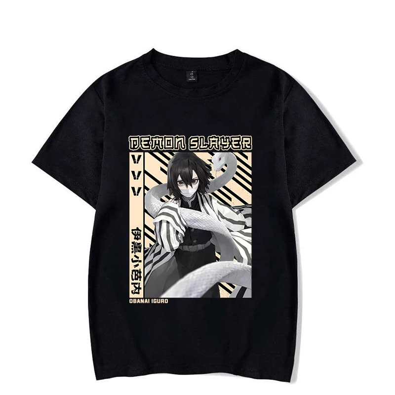 Demon Slayer – Obanai Iguro Tshirt anime tshirts merch