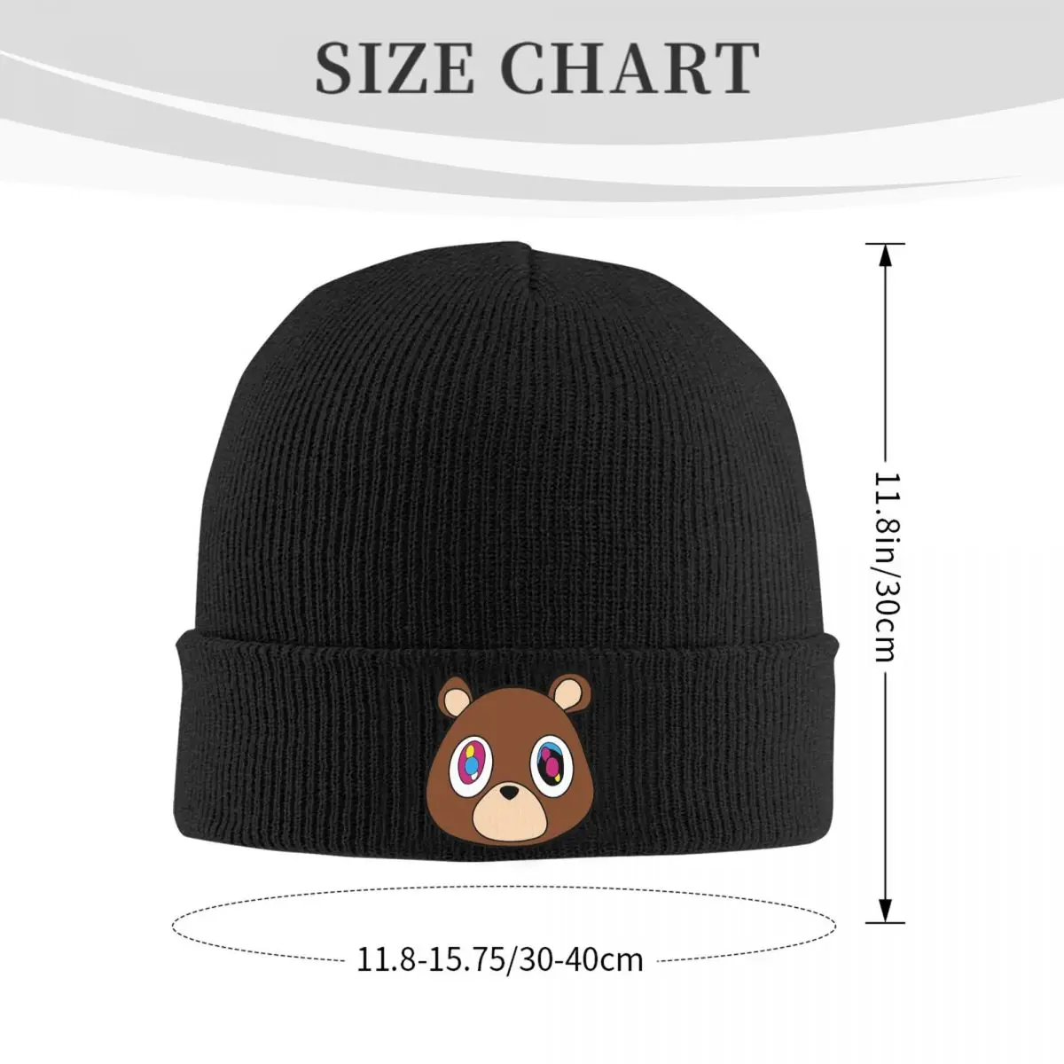 Kanye West – Bear Knitted Beanie Kanye West Merch