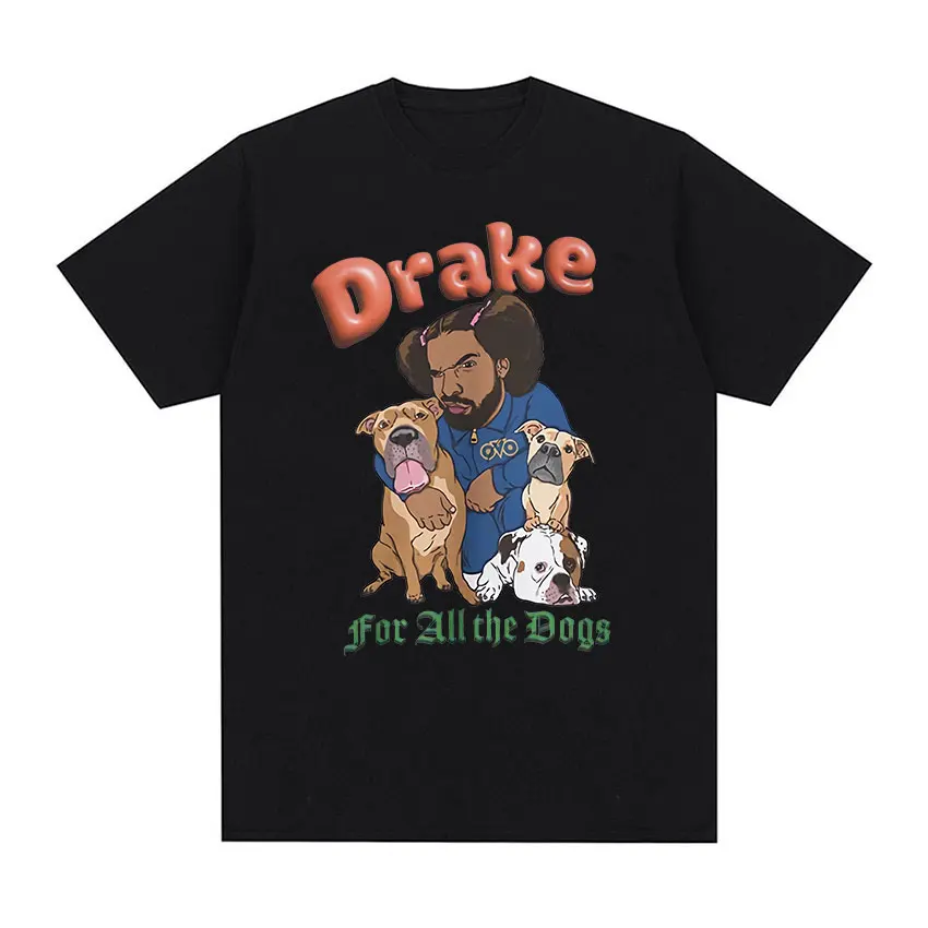 Drake - For All The Dogs Carton Version Tshirt