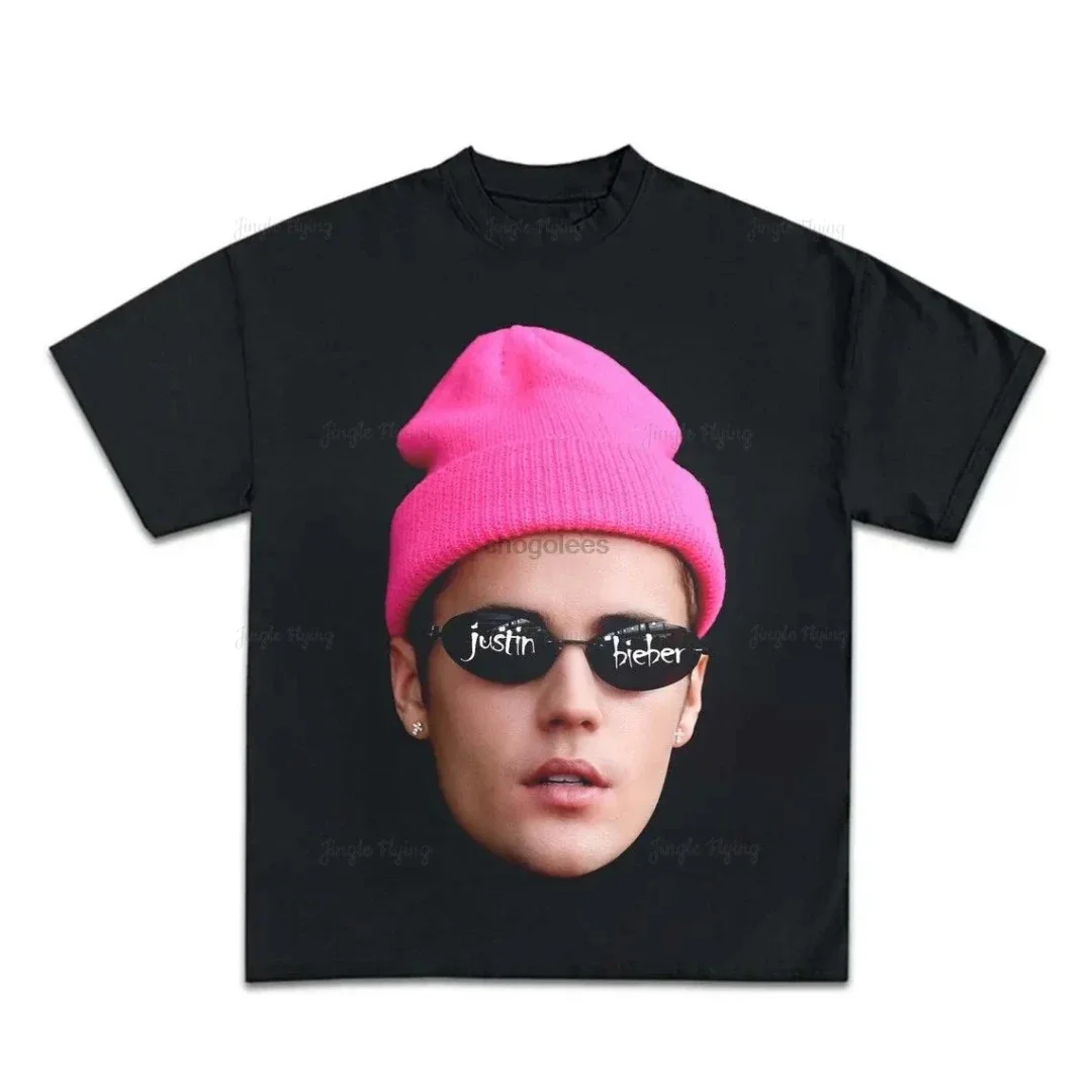 Justin Bieber - Black Sun Glasses shirt